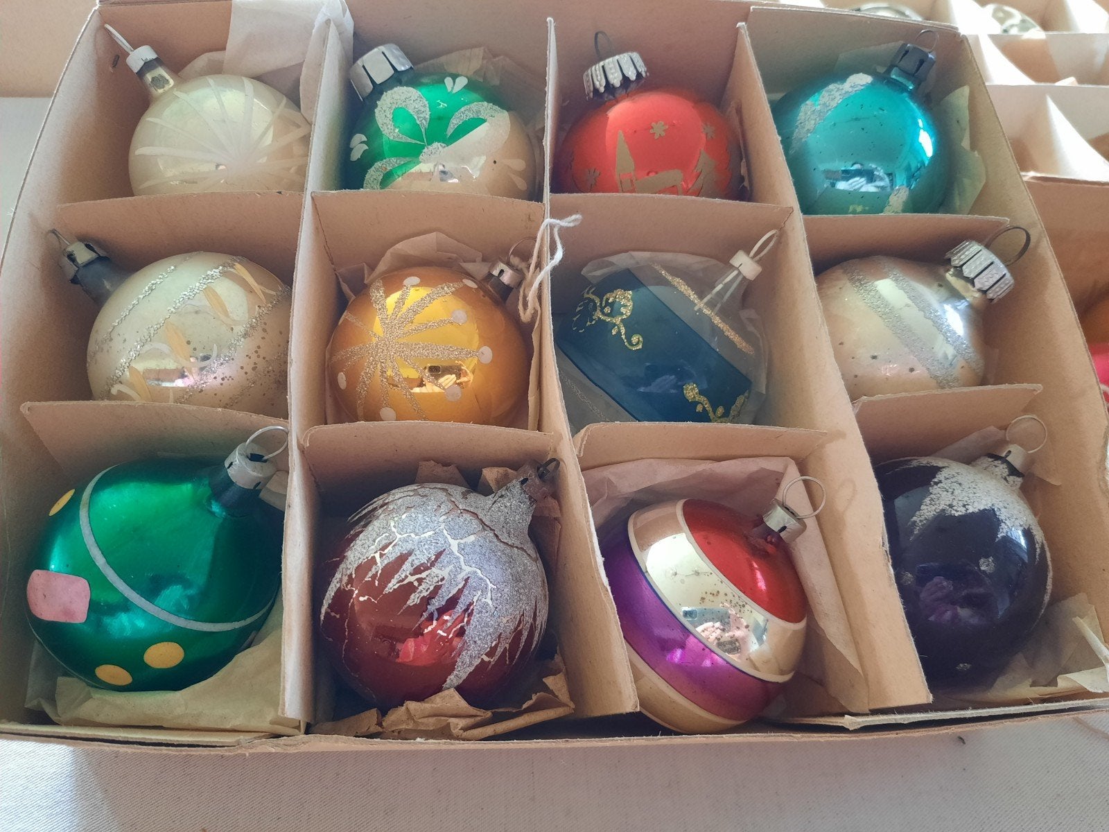Oude kerstballen., Diversen, Ophalen of Verzenden