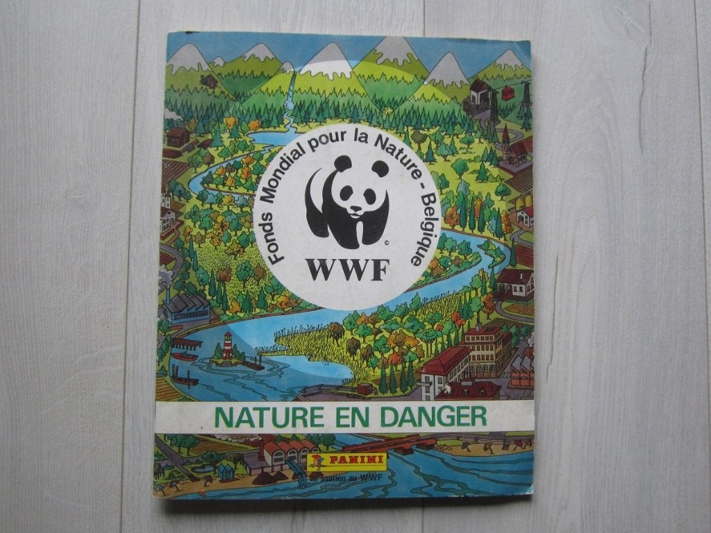 Panini - Nature en danger - 1987 - complet, Enlèvement ou Envoi, Utilisé, Animal et Nature