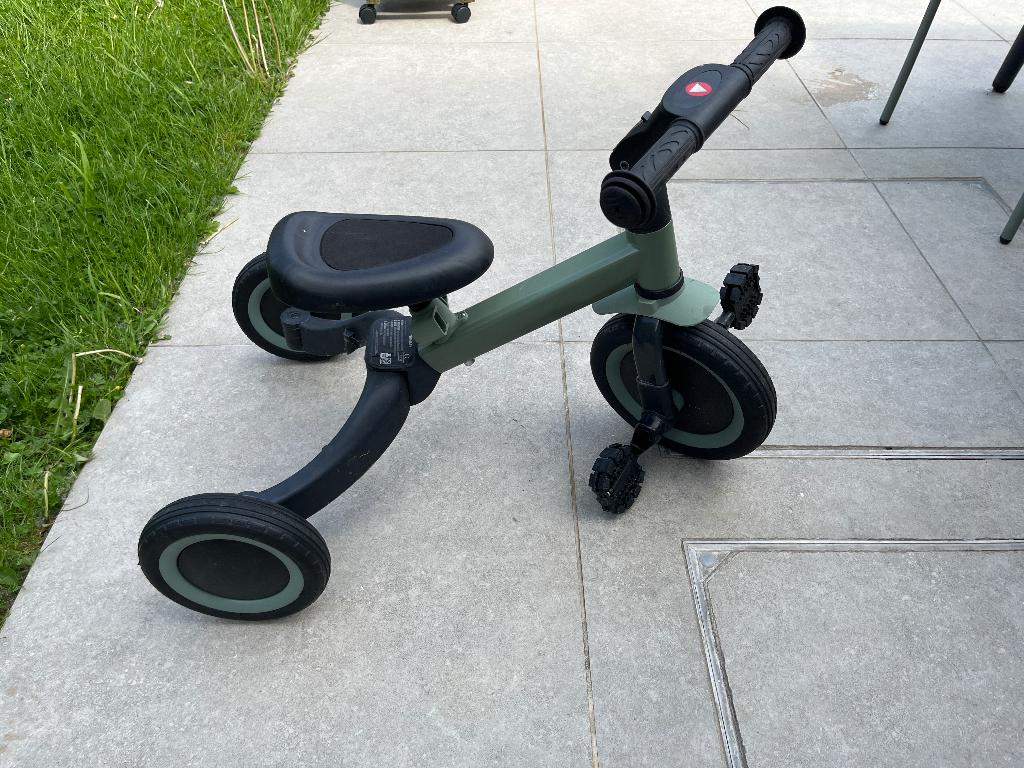 Topmark 4 in 1 loopfiets/ driewieler, Fietsen en Brommers, Fietsen | Driewielers, Ophalen, Zo goed als nieuw, Terugtraprem, Topmark