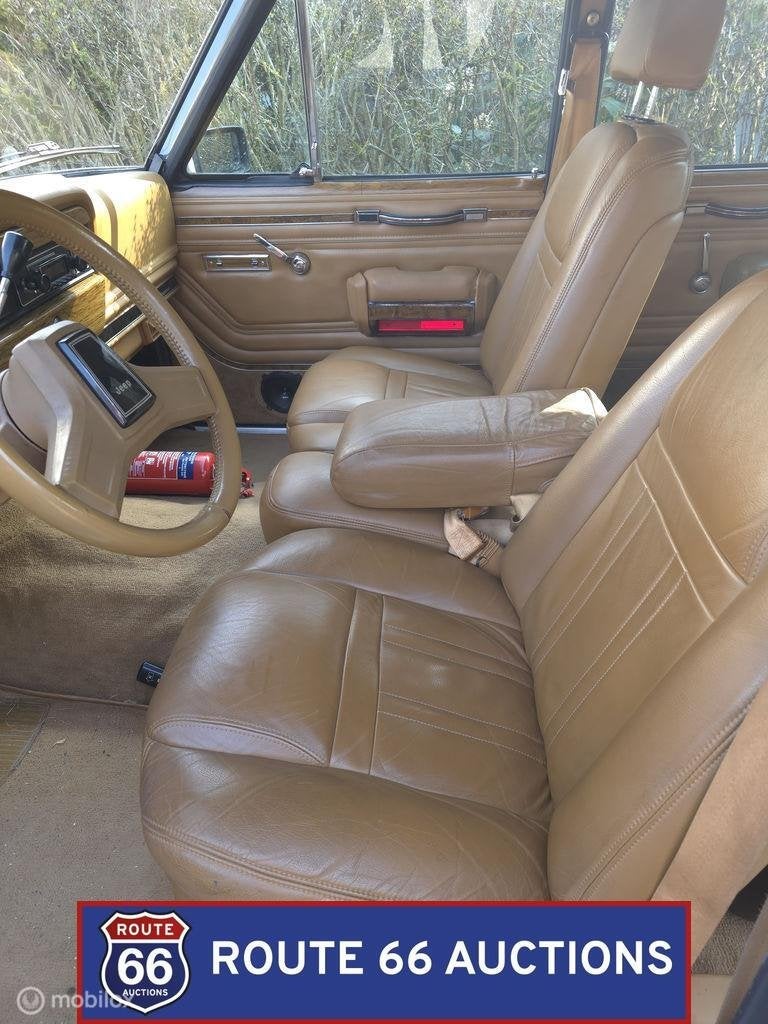 Jeep Grand Wagoneer | 1986 | Route 66 Auctions, Jeep, Achat, Entreprise, Boîte manuelle