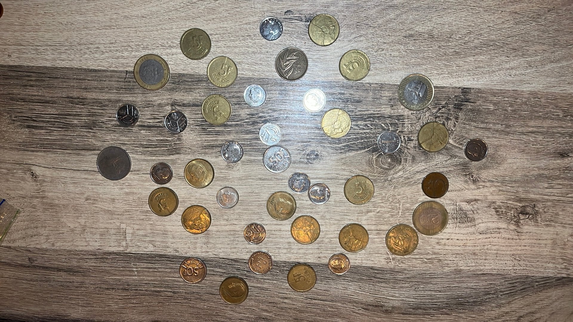 Oude belgische munten (Frank), Postzegels en Munten, Munten en Bankbiljetten | Verzamelingen, Ophalen, Munten