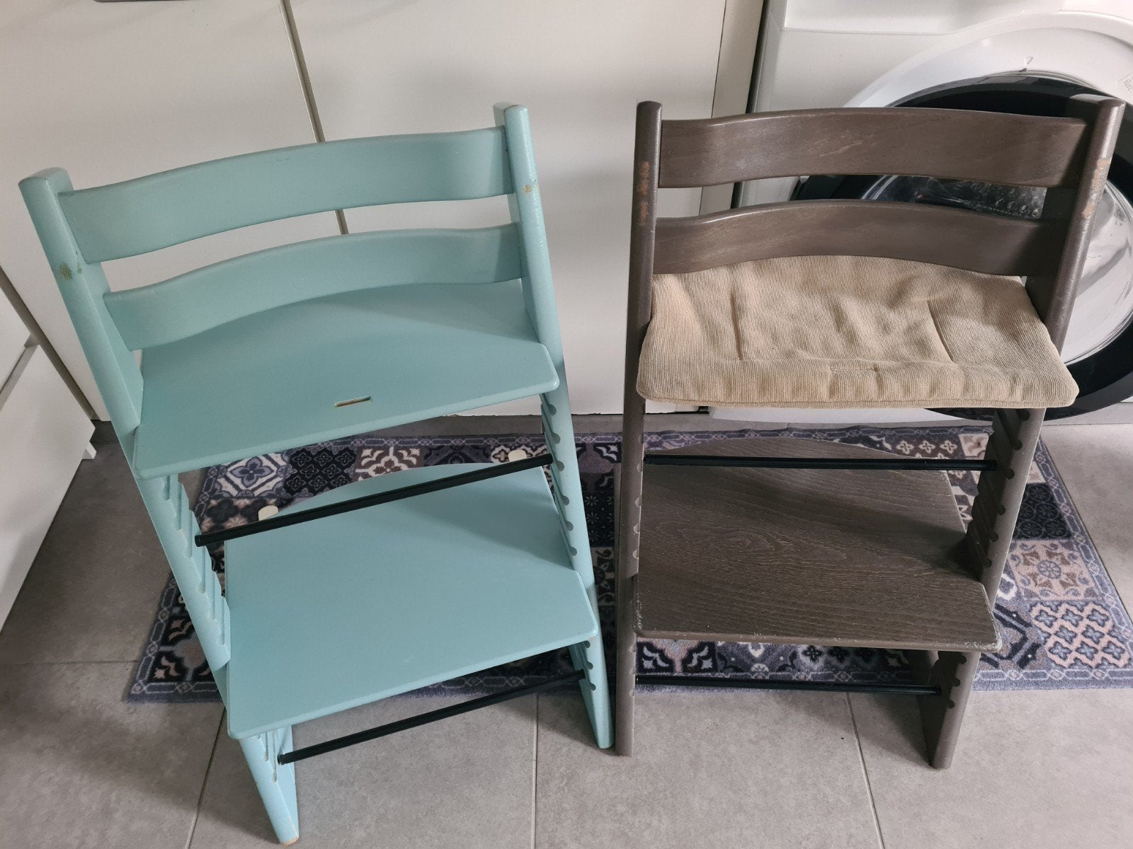 2x trip trap kinderstoelen stokke, Kinderen en Baby's, Ophalen