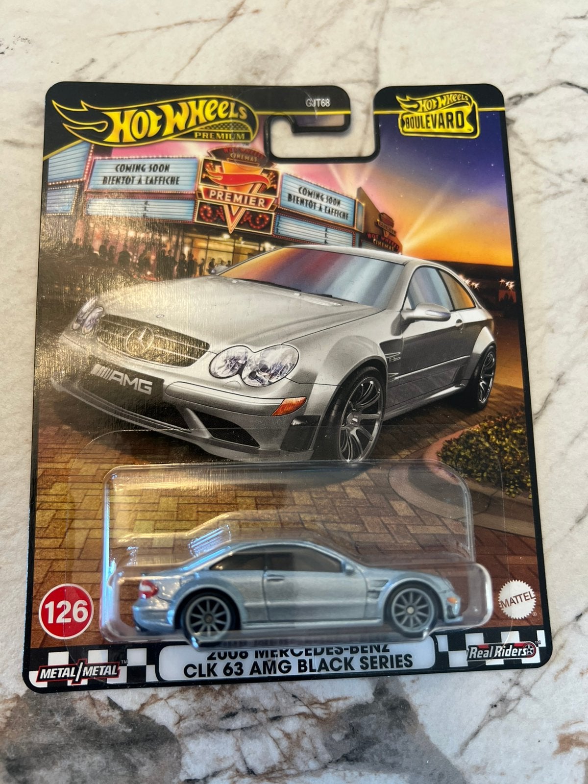 Hot wheels Mercedes benz clk 63 amg black series, Hobby en Vrije tijd, Ophalen of Verzenden, Zo goed als nieuw
