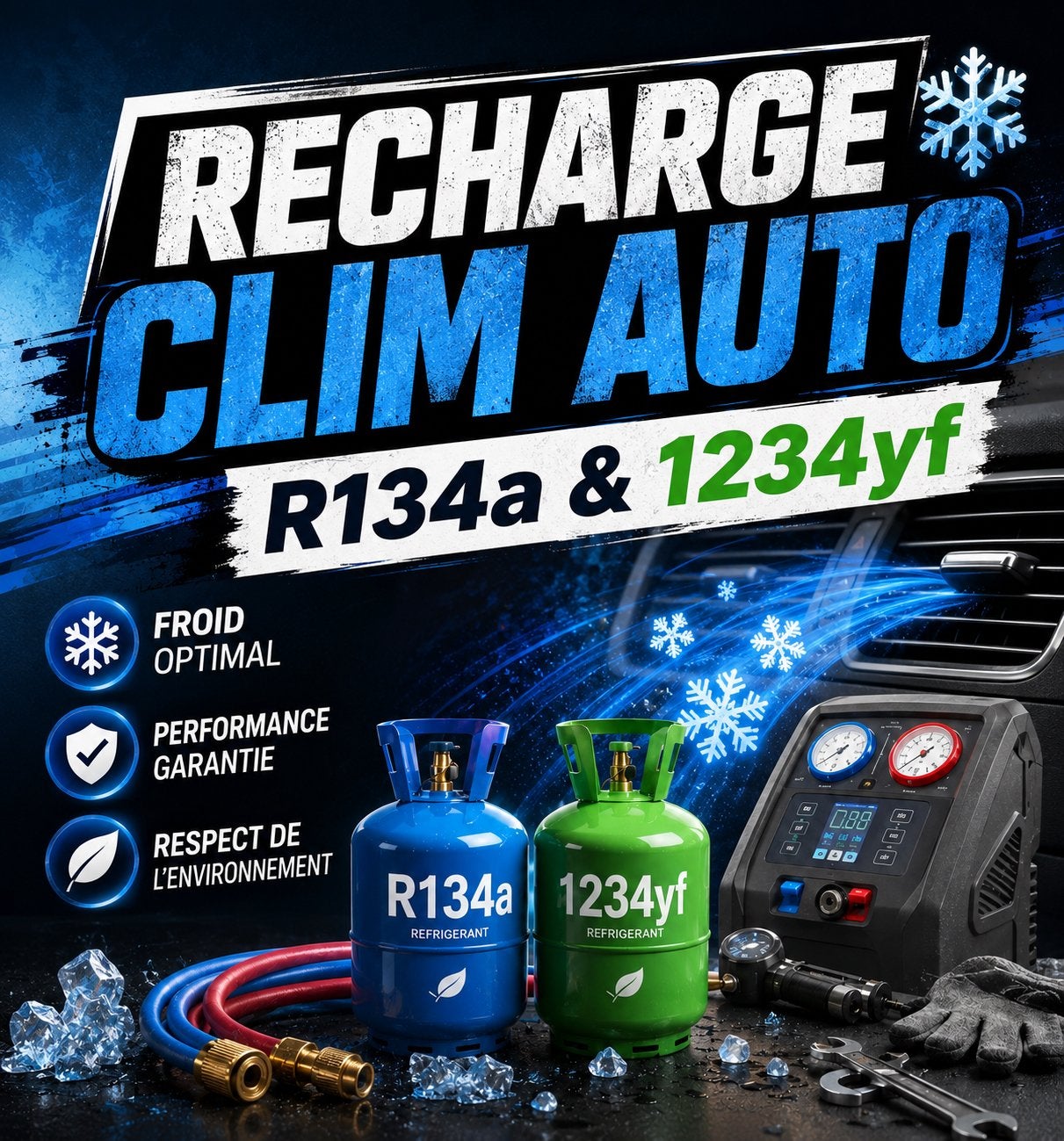 Recharge clim voiture