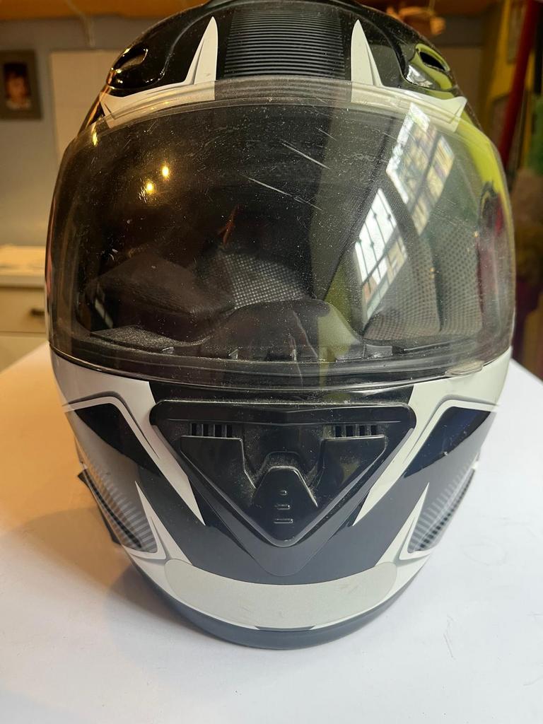 casque moto, Doe-het-zelf en Bouw, Veiligheidshelmen, Ophalen of Verzenden