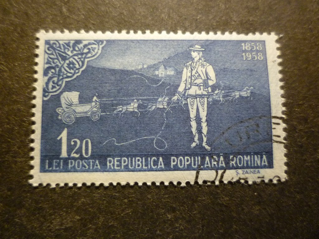 Roemenië/Roumanie 1958 Mi 1752A(o) Gestempeld/Oblitéré, Verzenden