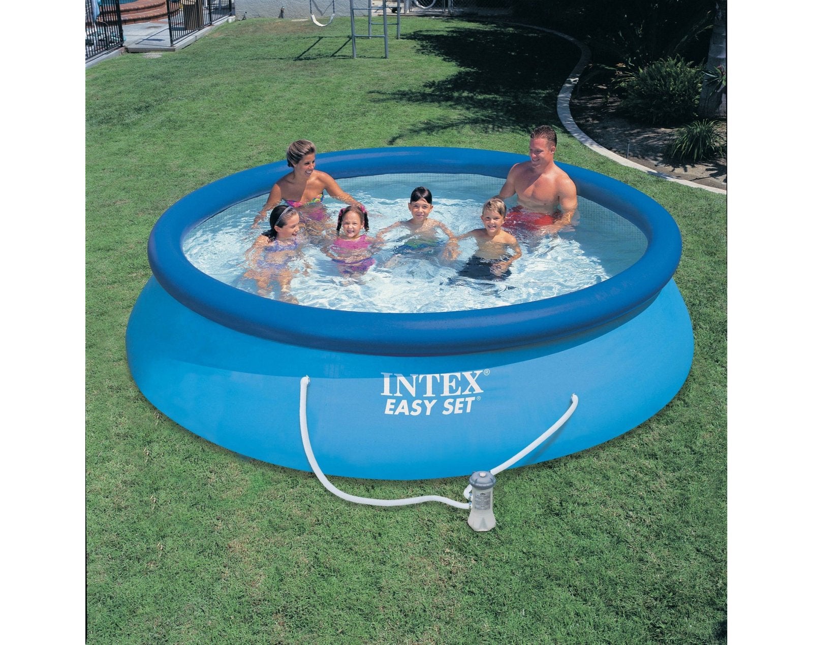 zwembad intex 305x61, Tuin en Terras, Ophalen, Zo goed als nieuw