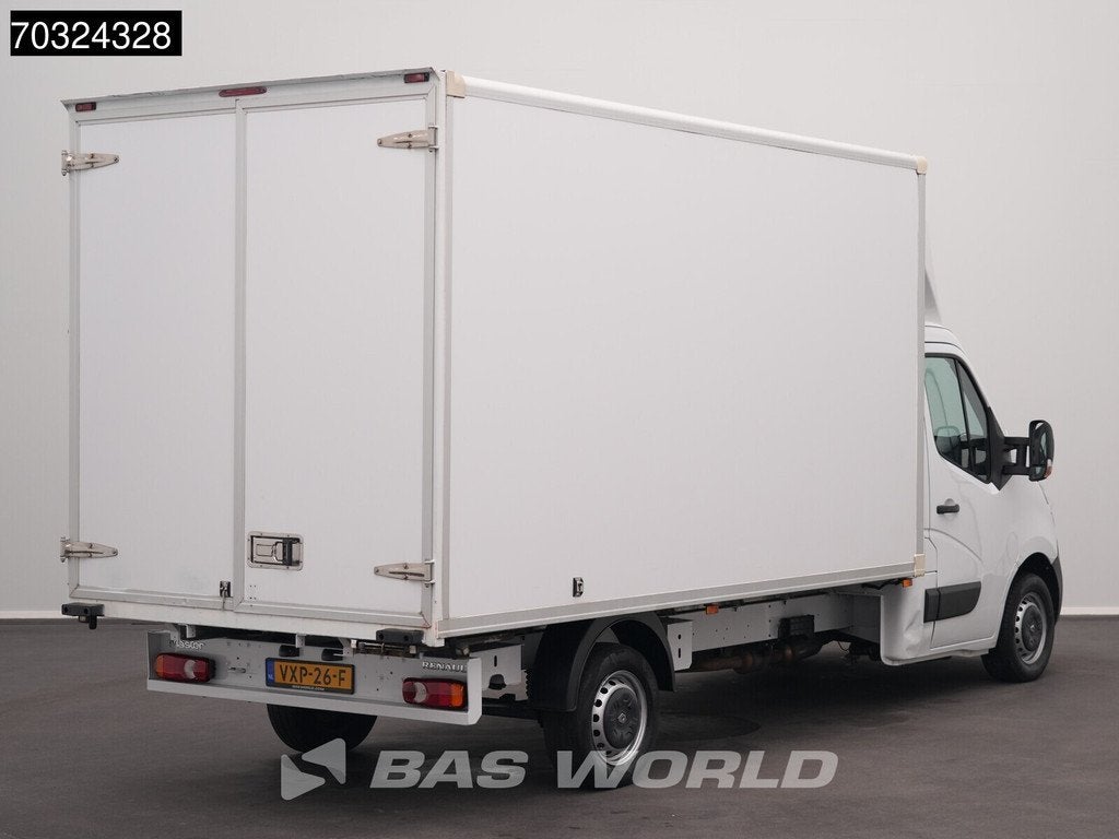 Renault Master 130PK Bakwagen Achterdeuren Airco Cruise Euro, Stof, Gebruikt, Euro 6, 4 cilinders