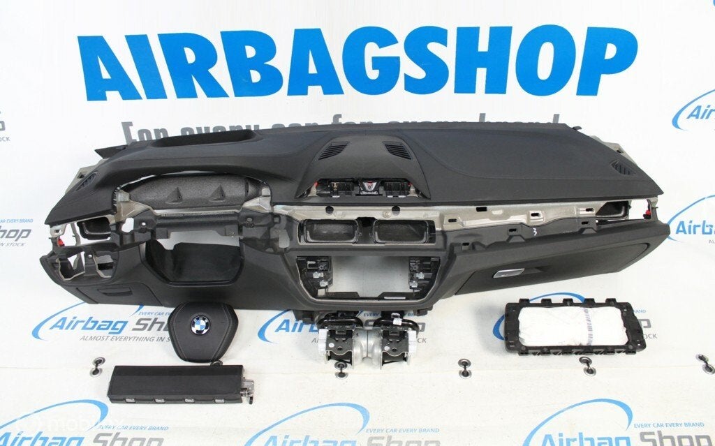 Airbag kit Tableau de bord cuir HUD BMW 5 serie G30, Enlèvement ou Envoi, Utilisé
