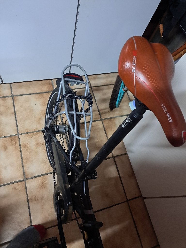 Plooifiets, Fietsen en Brommers, Ophalen, Gebruikt, Velgrem, Versnellingen