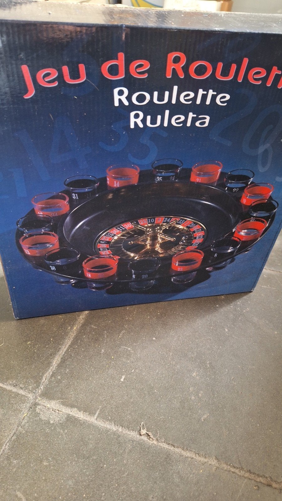 roulette drankspel, Enlèvement