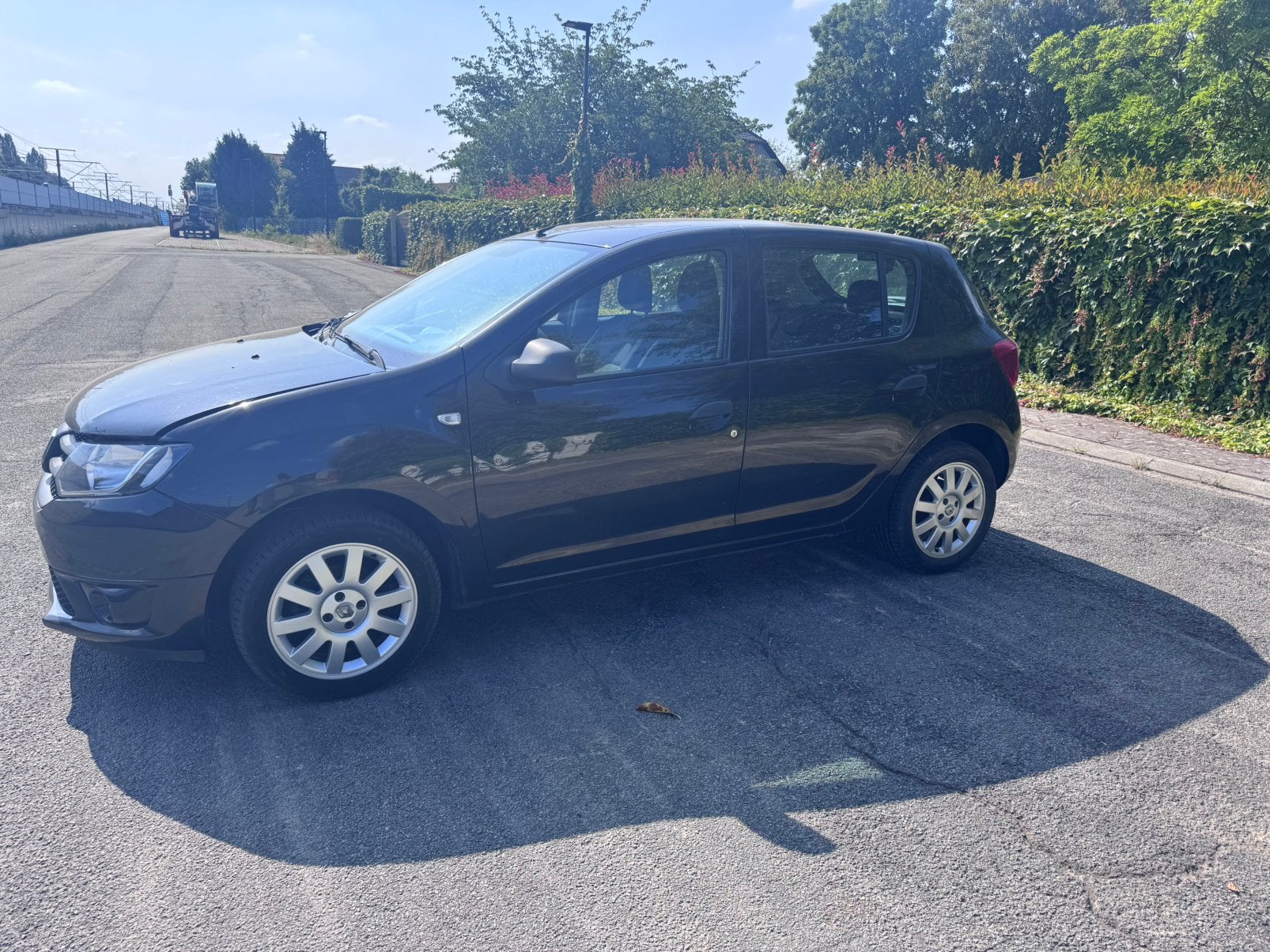 Dacia sandero, Auto's, Zwart, Handgeschakeld, 5 deurs, Particulier