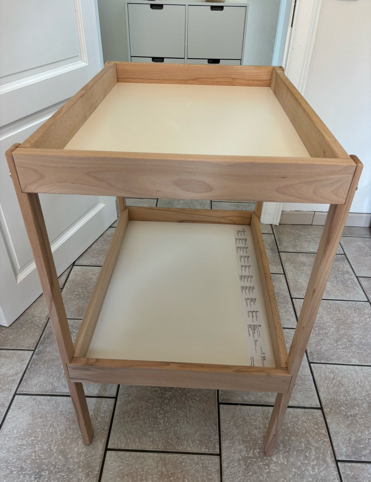 Luiertafel + aankleedkussen IKEA, Kinderen en Baby's, Ophalen, Zo goed als nieuw
