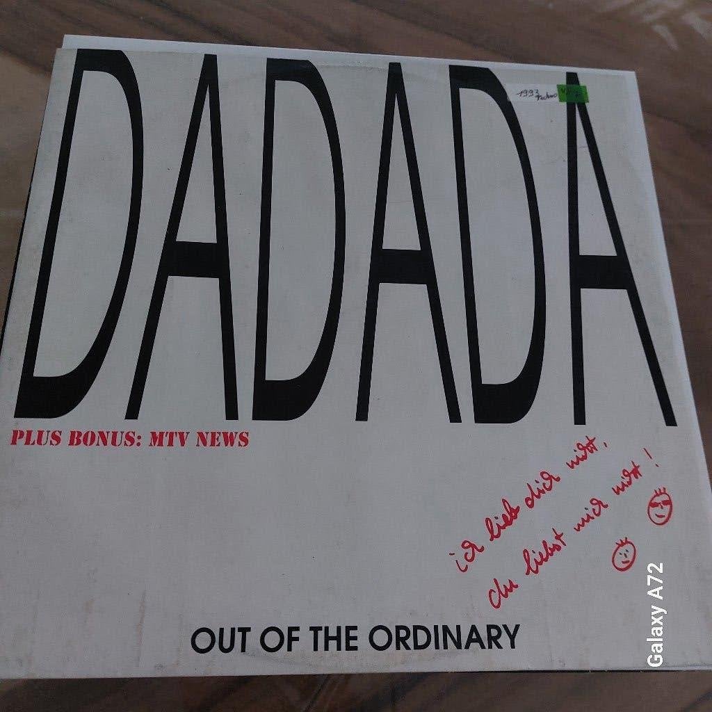 out of the ordinary dadada 12 inch maxi, Gebruikt, Ophalen of Verzenden, Techno, 12 inch