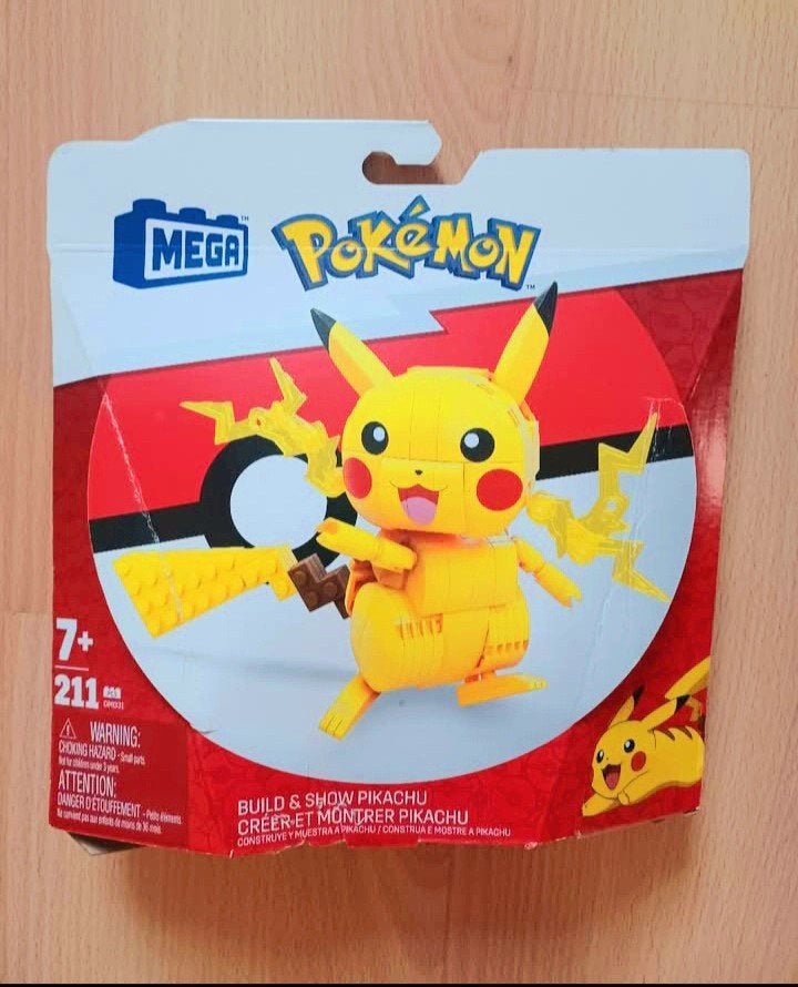 Pokémon Pikachu Mega Construx Bouwset MEGA, Enlèvement, Comme neuf