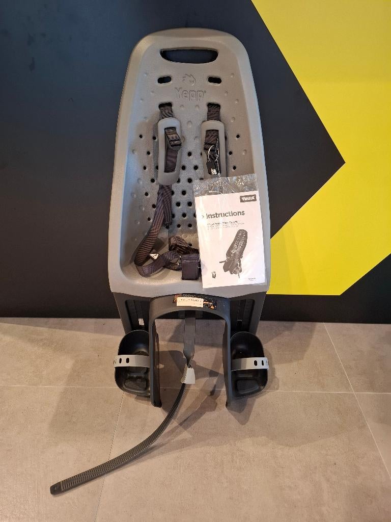 Thule (Yepp) kinderzitje achter easyfit, Fietsen en Brommers, Ophalen, Achterzitje, Voetsteuntjes, 0 t/m 18 kg