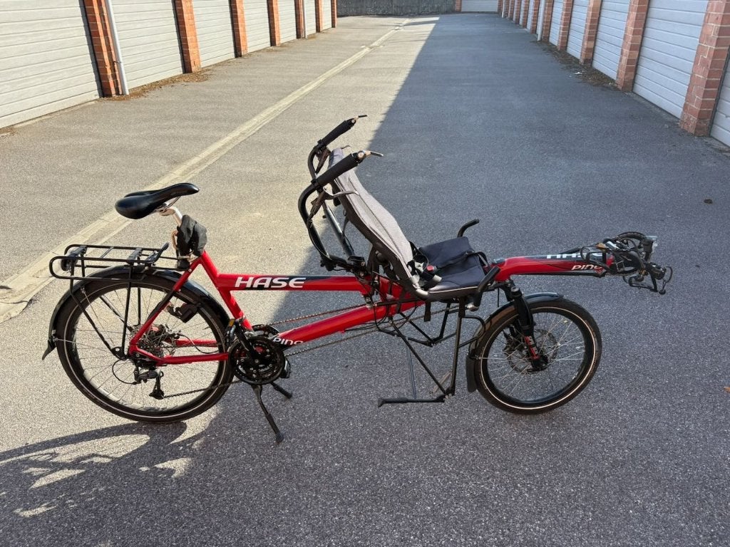 pino hase tandem, Fietsen en Brommers, Ophalen, Pino Hase, Zo goed als nieuw, Meer dan 20 versnellingen