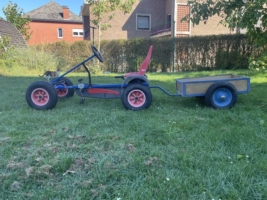 Berg gocart met kar, Ophalen, Gebruikt, Berg, Met kar of aanhanger