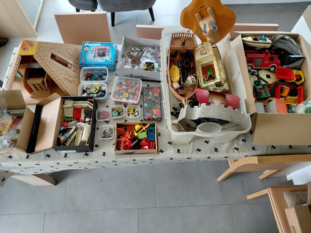 Groot lot playmobil, Kinderen en Baby's, Speelgoed | Playmobil, Ophalen, Gebruikt, Los Playmobil