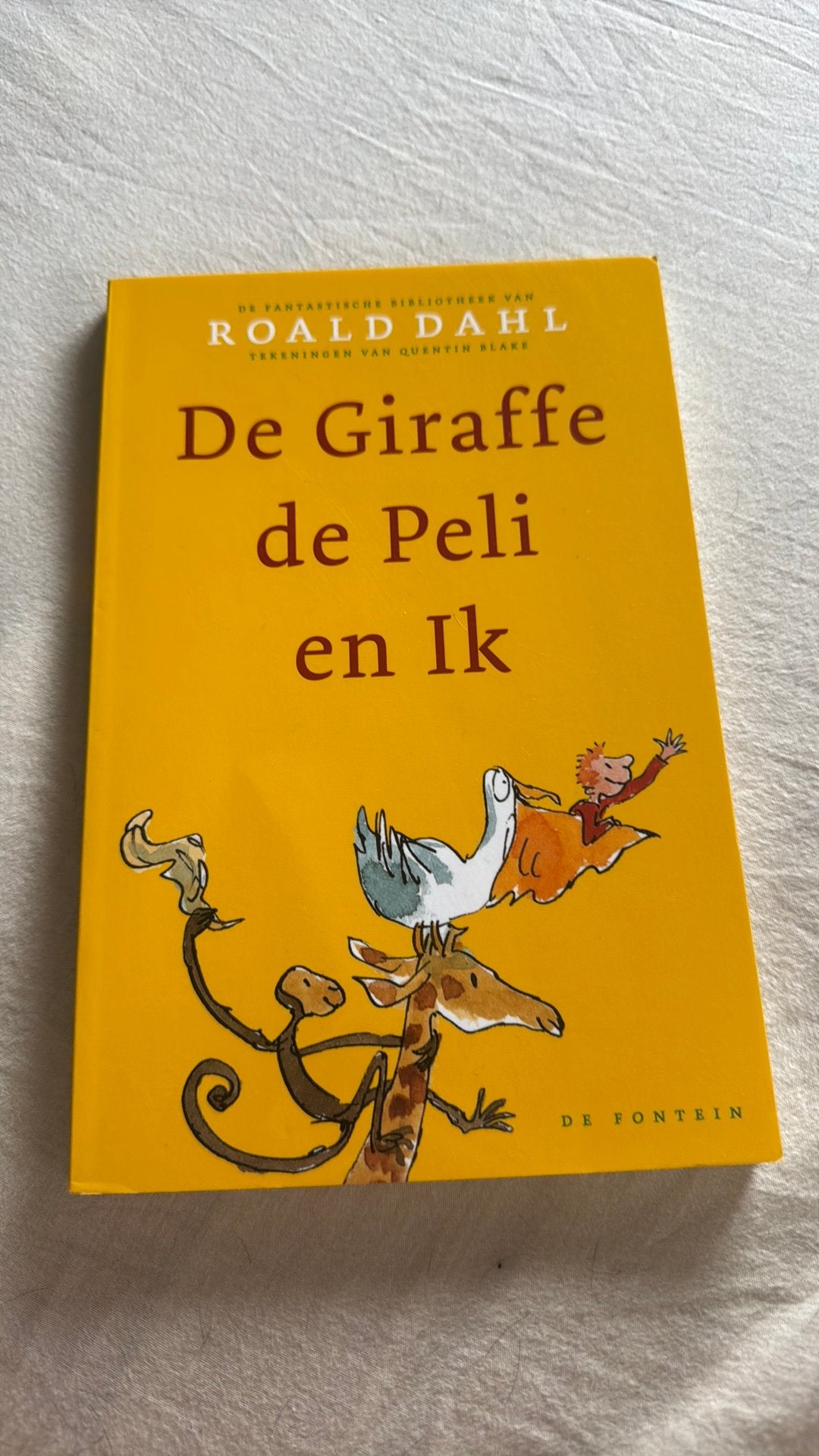 Roald Dahl - De Giraffe, de Peli en ik, Enlèvement, Roald Dahl