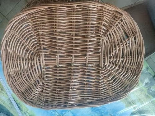 Hondenmand ca. 68cmx53cm mét kussen AniOne, Enlèvement, Utilisé, Roseau