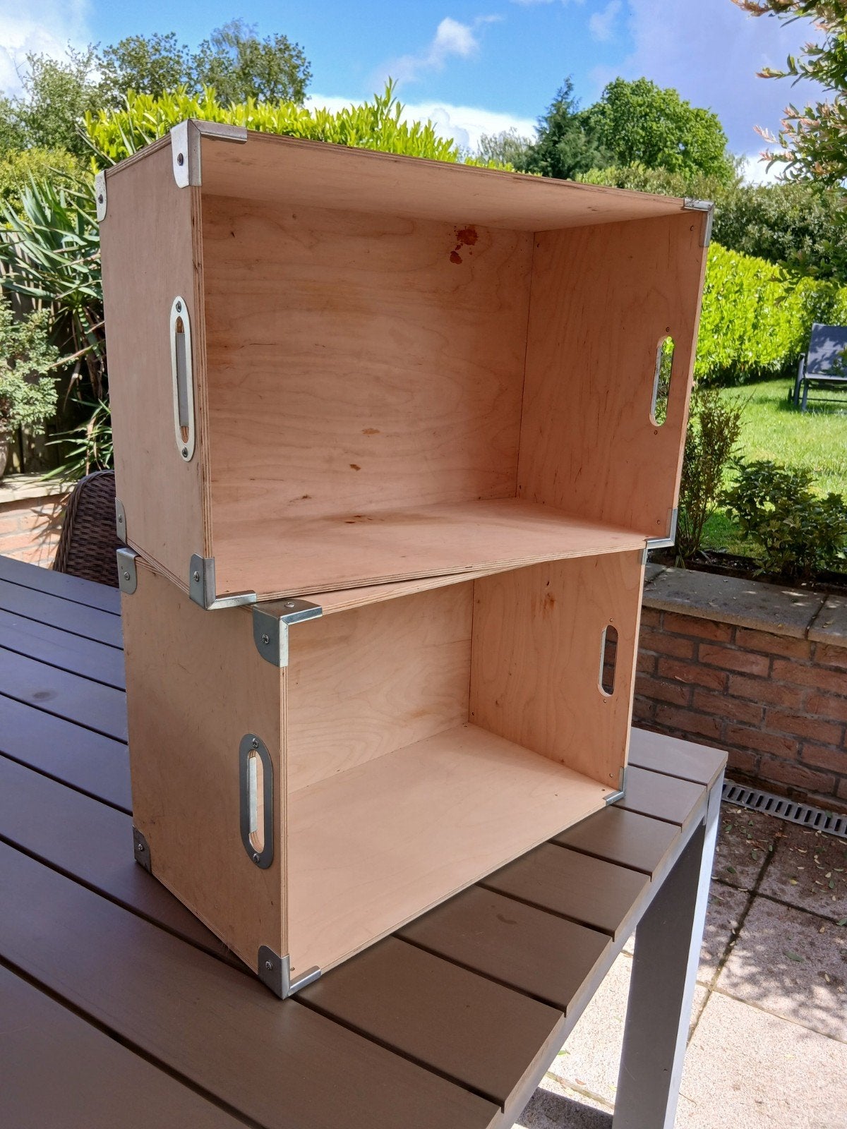 2 caisses en bois Ikea, Enlèvement