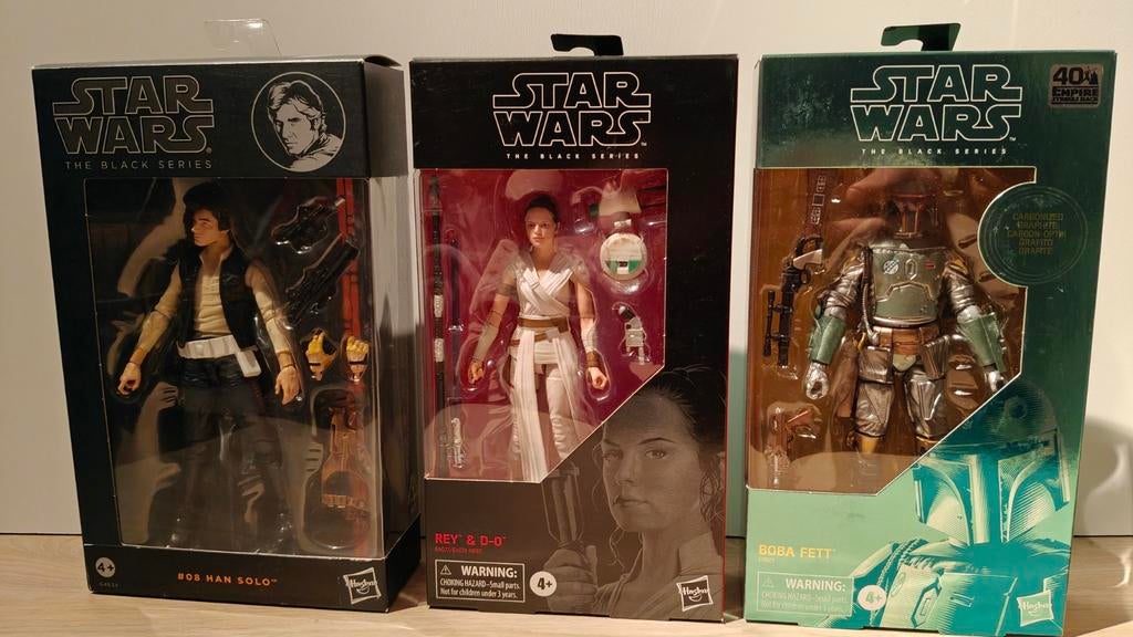 Star Wars The Black Series, Ophalen