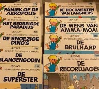 Jommeke - 7 strips voor 16,00 € of 2,50 €/ stuk, Ophalen of Verzenden, Zo goed als nieuw