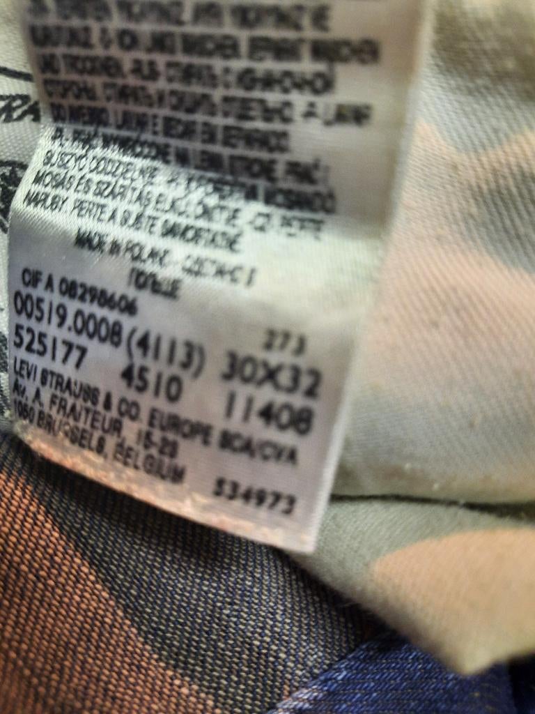 Broek heren levi´s, Ophalen, Levi's, Blauw, Overige maten