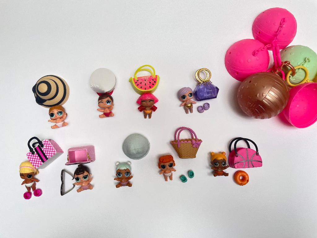 LOL Surprise lot popjes met accessoires, Ophalen of Verzenden, Gebruikt