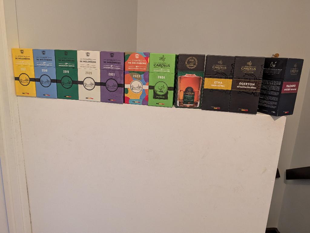 Collection de whisky Golden Carolus, Collections, Vins, Neuf, Autres types, Pleine, Enlèvement ou Envoi