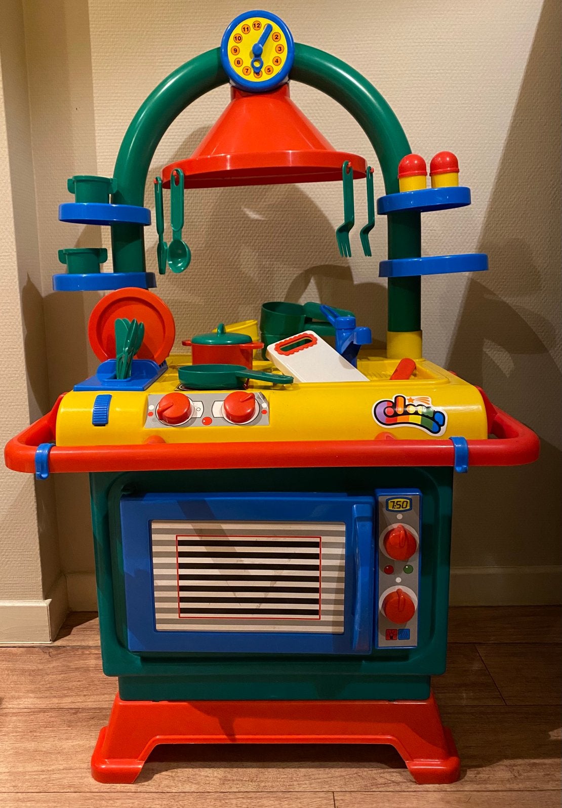 Speelkeukentje met toebehoren, Kinderen en Baby's, Ophalen, Gebruikt, Kunststof, Speelkeuken