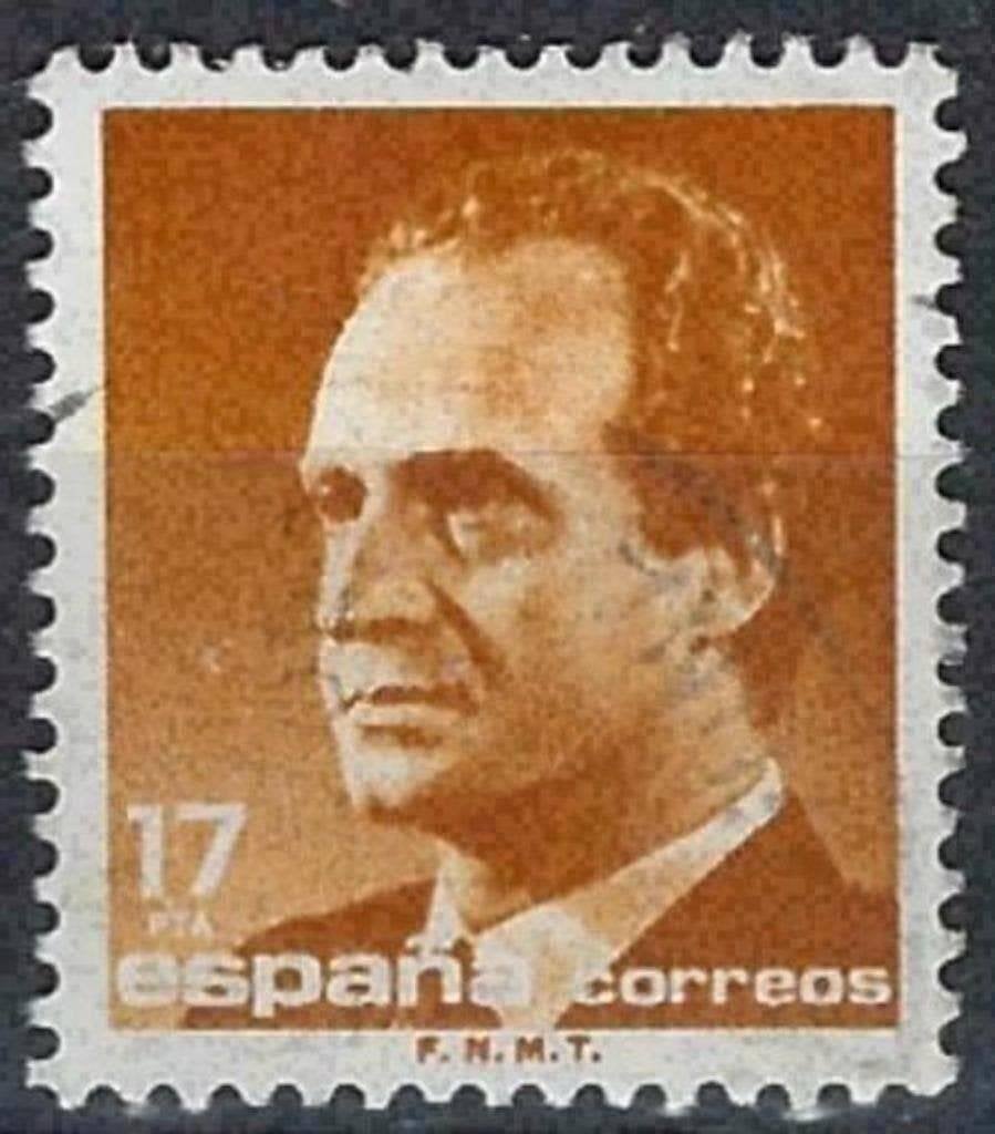 Espagne 1985 - Yvert 2418 - Juan Carlos I (ST), Timbres & Monnaies, Timbres | Europe | Espagne, Affranchi, Envoi