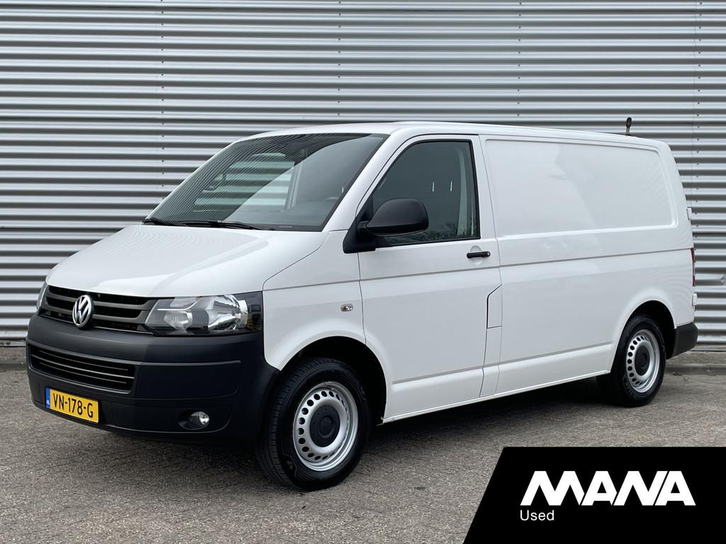 Volkswagen Transporter 2.0TDI 102PK L1H1 Airco Cruise Ledere, Auto's, Bestelwagens en Lichte vracht, Voorwielaandrijving, Gebruikt