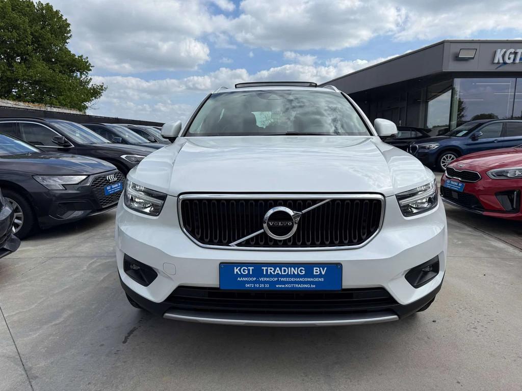 Volvo XC40 1.5 T2 NAVIGATIE ZWART LEDER OPENDAK CARPLAY DAB, Gebruikt, Wit, Leder, 5 deurs