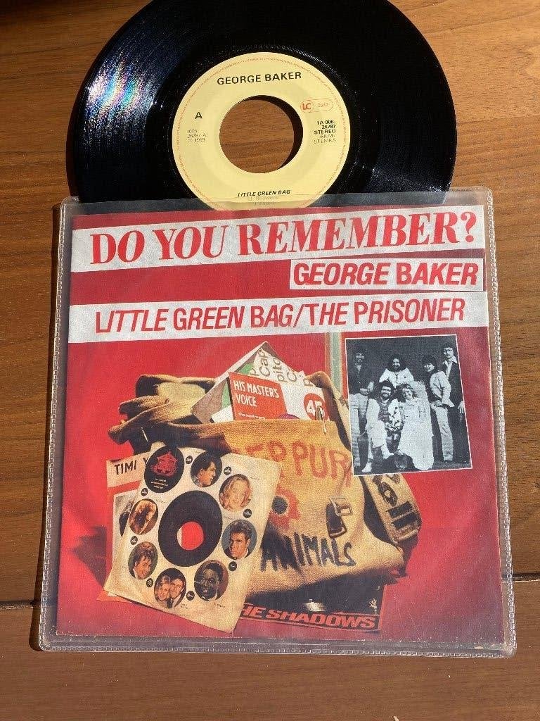George Baker – Little Green Bag, Beschermende buitenhoes, Ophalen of Verzenden, 7 inch