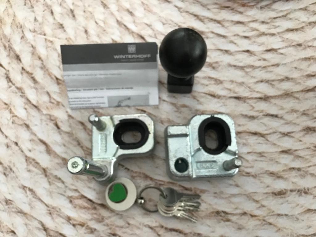 Disselslot caravan Winterhoff Robstop WS 3000, Ophalen, Zo goed als nieuw
