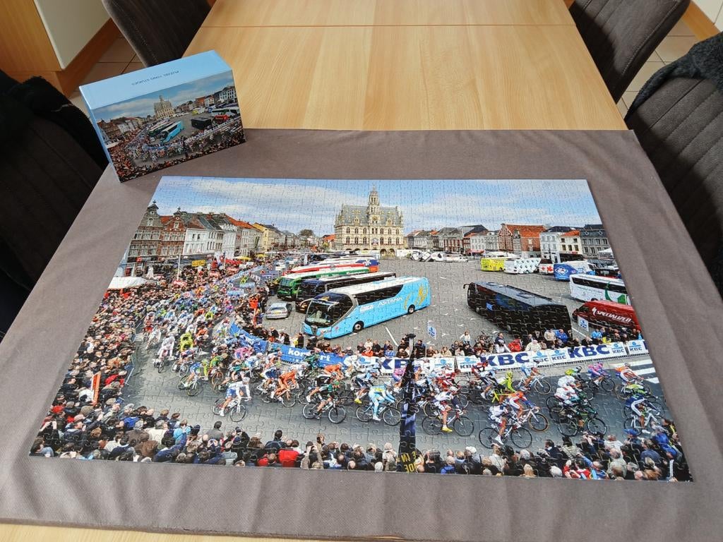 Ronde Van Vlaanderen puzzel 1000 stuks, Hobby en Vrije tijd, Ophalen of Verzenden