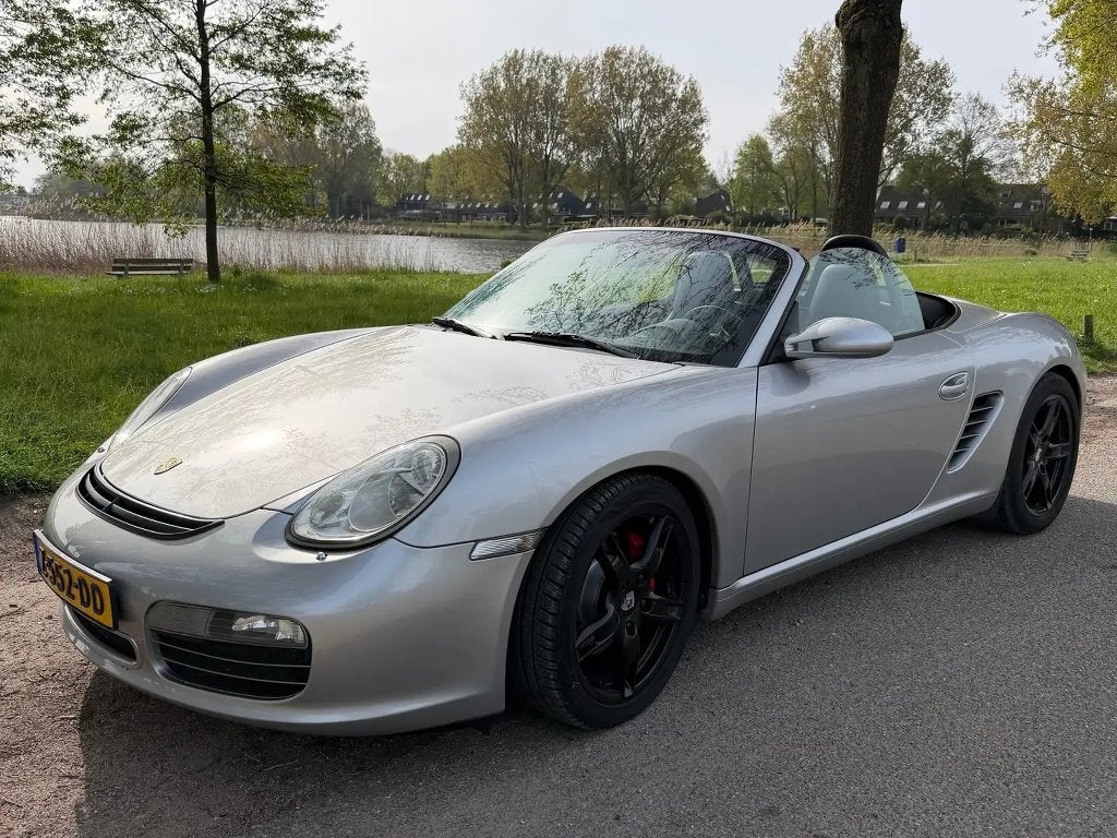 Porsche Boxster S 987, Auto's, Automaat, Achterwielaandrijving, 1503 kg, Zwart