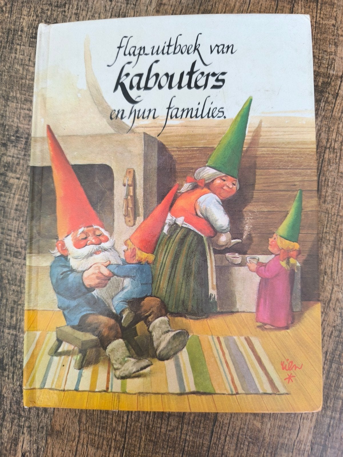 Livre à feuilleter sur les farfadets et leurs familles, Enlèvement, Utilisé, Rien Poortvliet