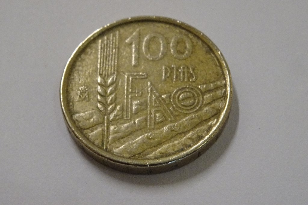 Spaanse munt 100 pesetas 1995, Ophalen of Verzenden, Overige landen, Losse munt