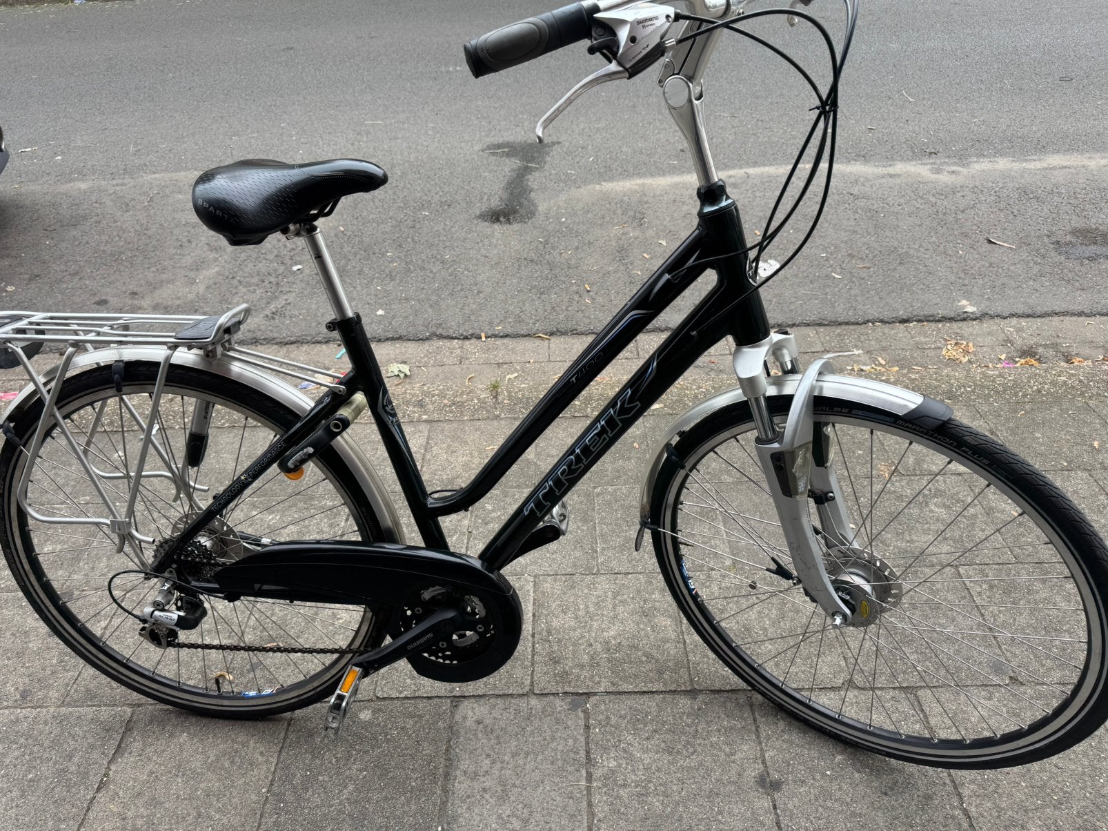 Dames fiets merk TREK ‏, Fietsen en Brommers, Fietsen | Dames | Damesfietsen, Ophalen, Zo goed als nieuw