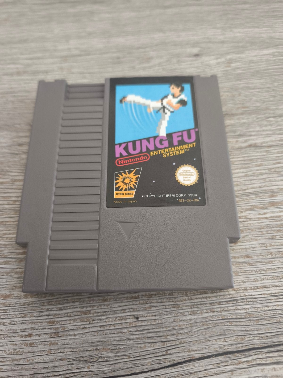 Originele Nintendo NES Game: Kung Fu - PAL FRA/FAH (Black Bo, Games en Spelcomputers, Ophalen