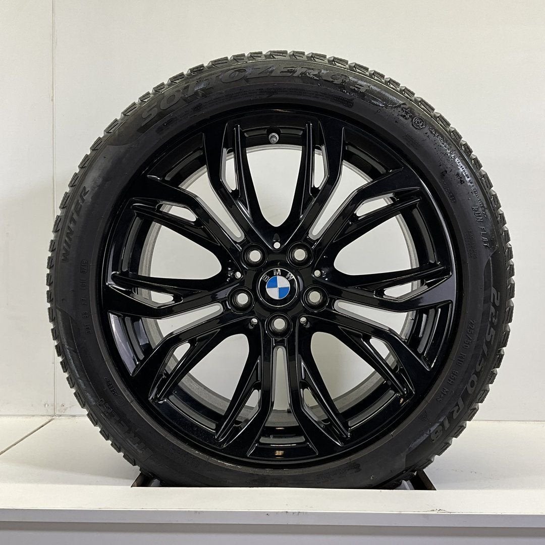 BMW X1 F48 X2 F39 SET VELGEN + WINTERBANDEN 18 INCH ORIG. 56, Auto-onderdelen, Banden en Velgen, 18 inch, Gebruikt, -, -