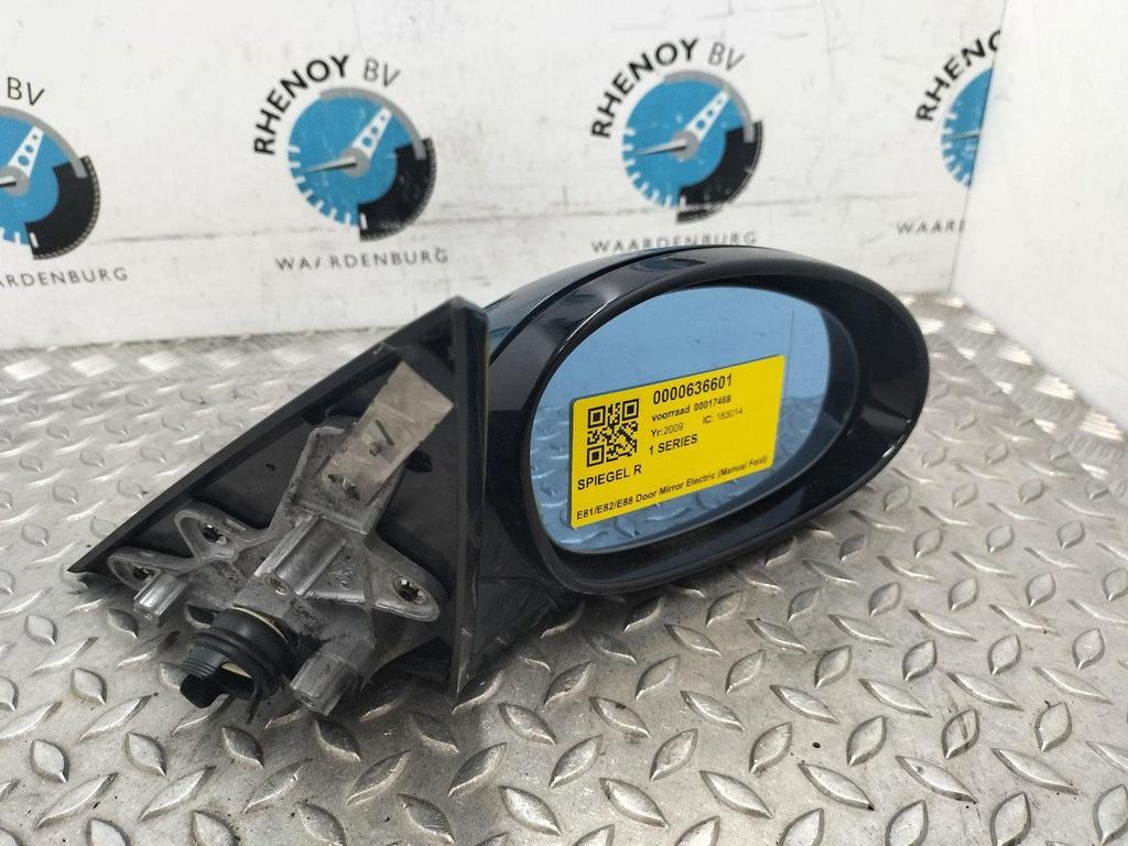 BMW 1 SERIES E88 120D Cabrio SPIEGEL R 2009, Ophalen of Verzenden, Gebruikt, ARN erkend