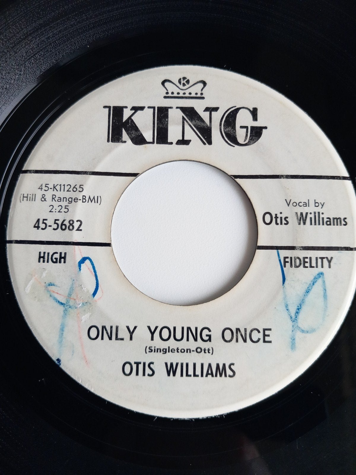 OTIS WILLIAMS. 2 FACE R&B SOUL 60S USA 45T, Enlèvement ou Envoi