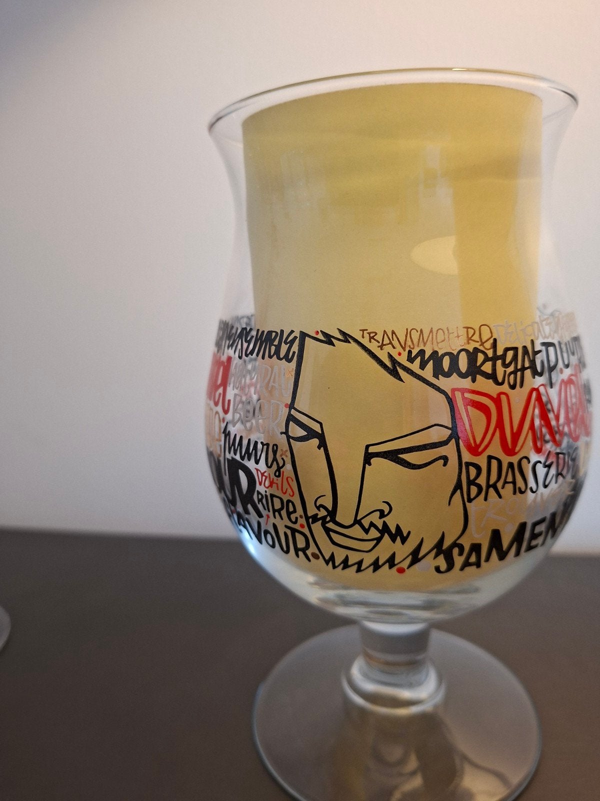 Duvel glas (1), Collections, Marques de bière, Enlèvement ou Envoi, Duvel