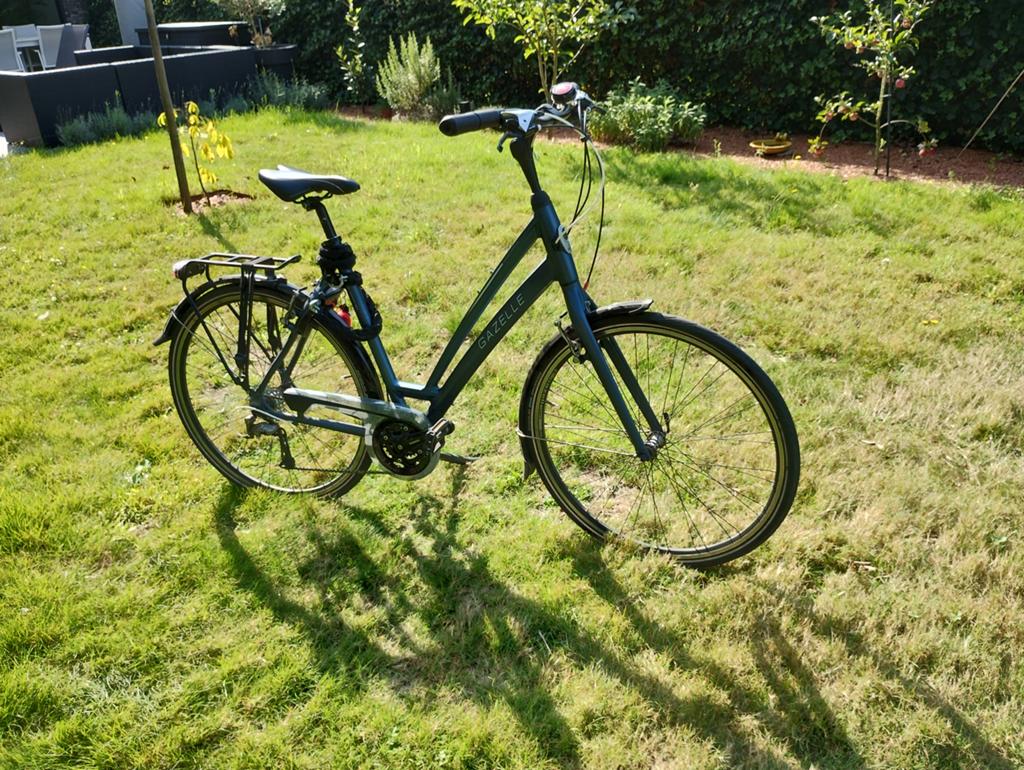 Damesfiets Gazelle, Fietsen en Brommers, Fietsen | Dames | Sportfietsen en Toerfietsen, Ophalen, Minder dan 10 versnellingen, Gebruikt
