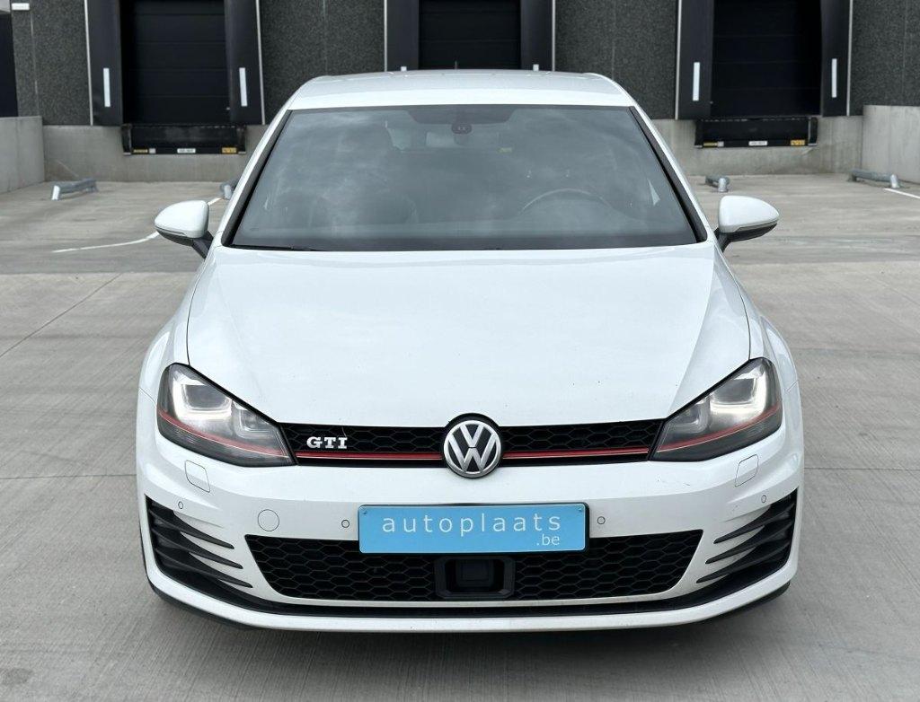 Volkswagen Golf GTI 2014 Eerste eigenaar 220pk, 1984 cc, USB, Wit, Leder