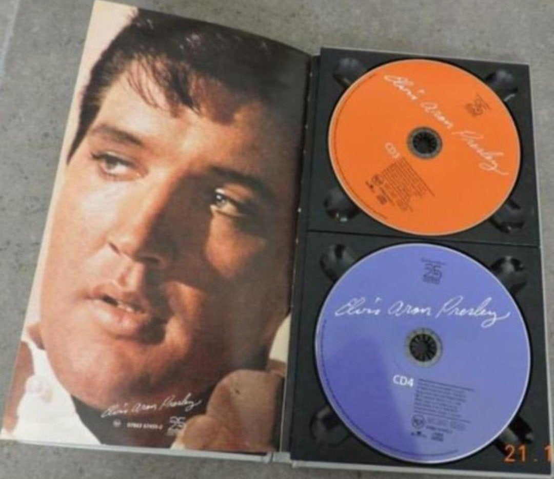 verzamelmap Elvis Presley, Inclusief boekje, Overige genres, Ophalen of Verzenden, Zo goed als nieuw